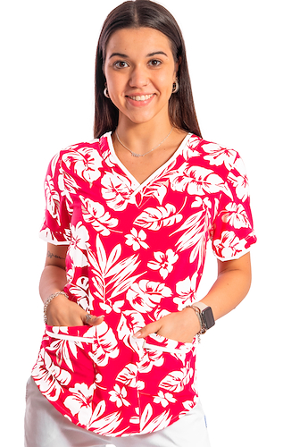Chaqueta de Importada Estampada Ajustable HAWAI