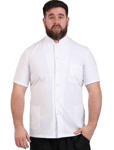 Chaqueta de Arciel Cuello Mao Blanca T ESPECIAL JORGE LISA