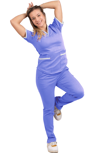 Ambo de Spandex SUPERFIT Ajustable Elastizado con Vivos Eli