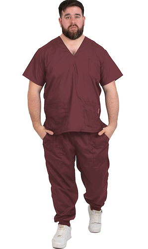 Ambo de Batista Liso Recto Pantalon con Puño TALLE ESPECIAL EZE PUÑO