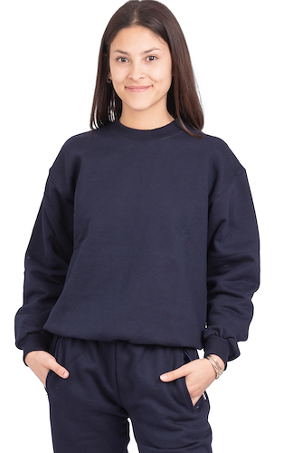 Buzo de Algodón UNISEX Escolar Buzo Redondo EXTRA