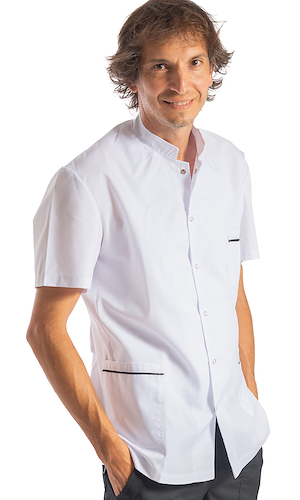 Chaqueta de Arciel Cuello Mao Blanca 2° Seleccion JORGE Outlet