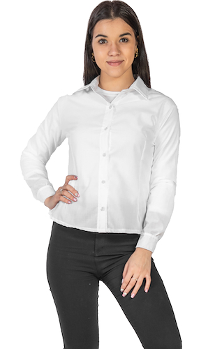 Camisa Entallada de Mujer Manga Larga OFFICE