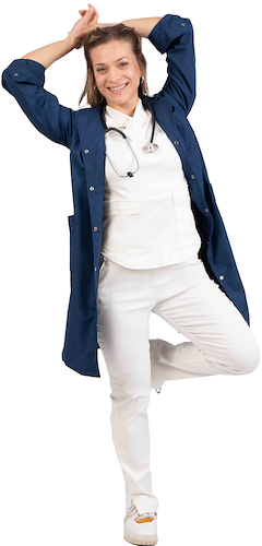 Guardapolvo Color con Broches Unisex COLOR