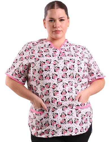 Chaqueta Importada Estampada Ajustable T. Especial Minnie Tiras