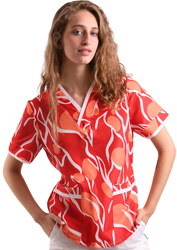 Chaqueta de Importada Estampada Ajustable Alegria