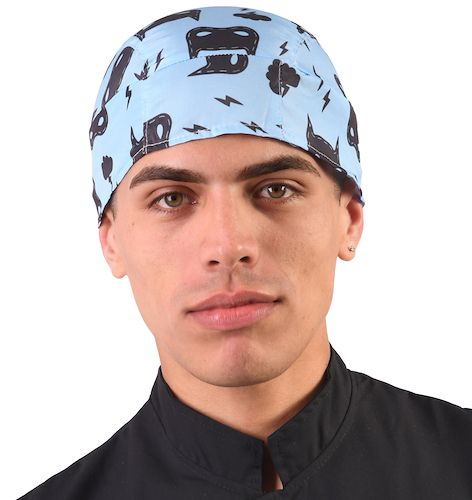 Cofia Estampada Pirata Estampada