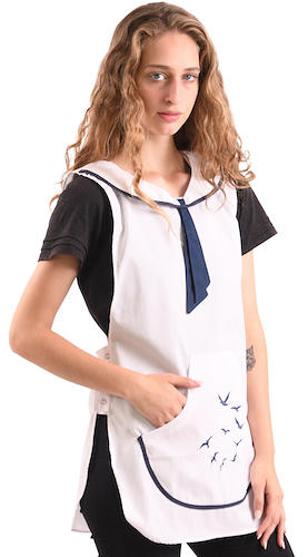 Ponchito Outlet de Arciel con 2 Broches Bordado MARINERO Outlet