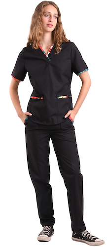 Ambo Ajustable Simil Arciel con Vivo Estampado 2da Seleccion Paula OUTLET