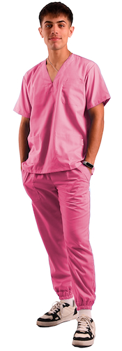 Ambo de Batista Liso Recto Pantalon con Puño EZE PUÑO