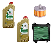 CASTROL SEMI 15W50 POWER + OSAKA ROUSER 160 NS