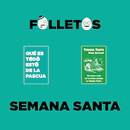 Folletos Semana Santa (pack x1000) Pedro Fuentes