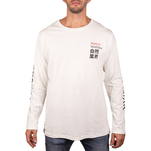 RVCA HIRAGANA LONGTEE