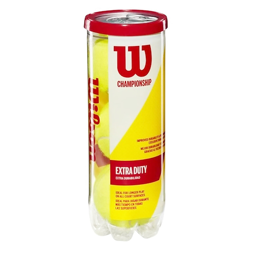 WILSON CHAMPIONSHIP EXTRA DUTY TENNIS BALLS